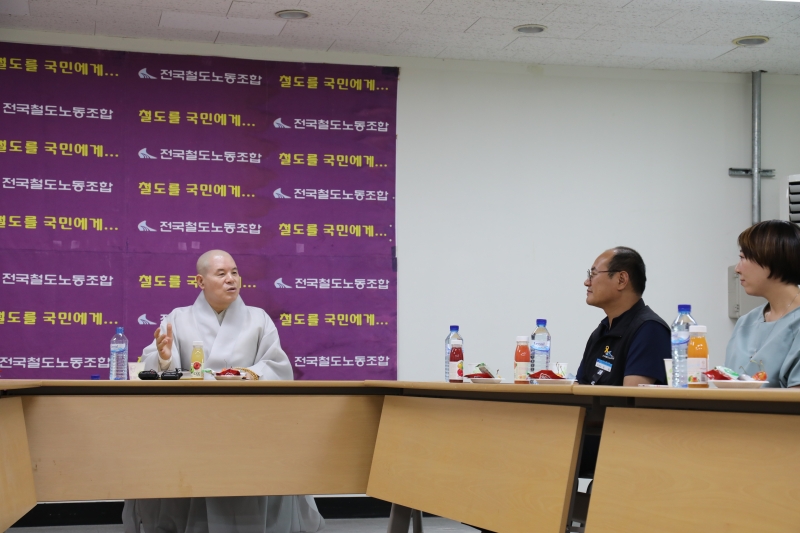 2017.06.28_복직투쟁 KTX여승무원 철도노조 방문